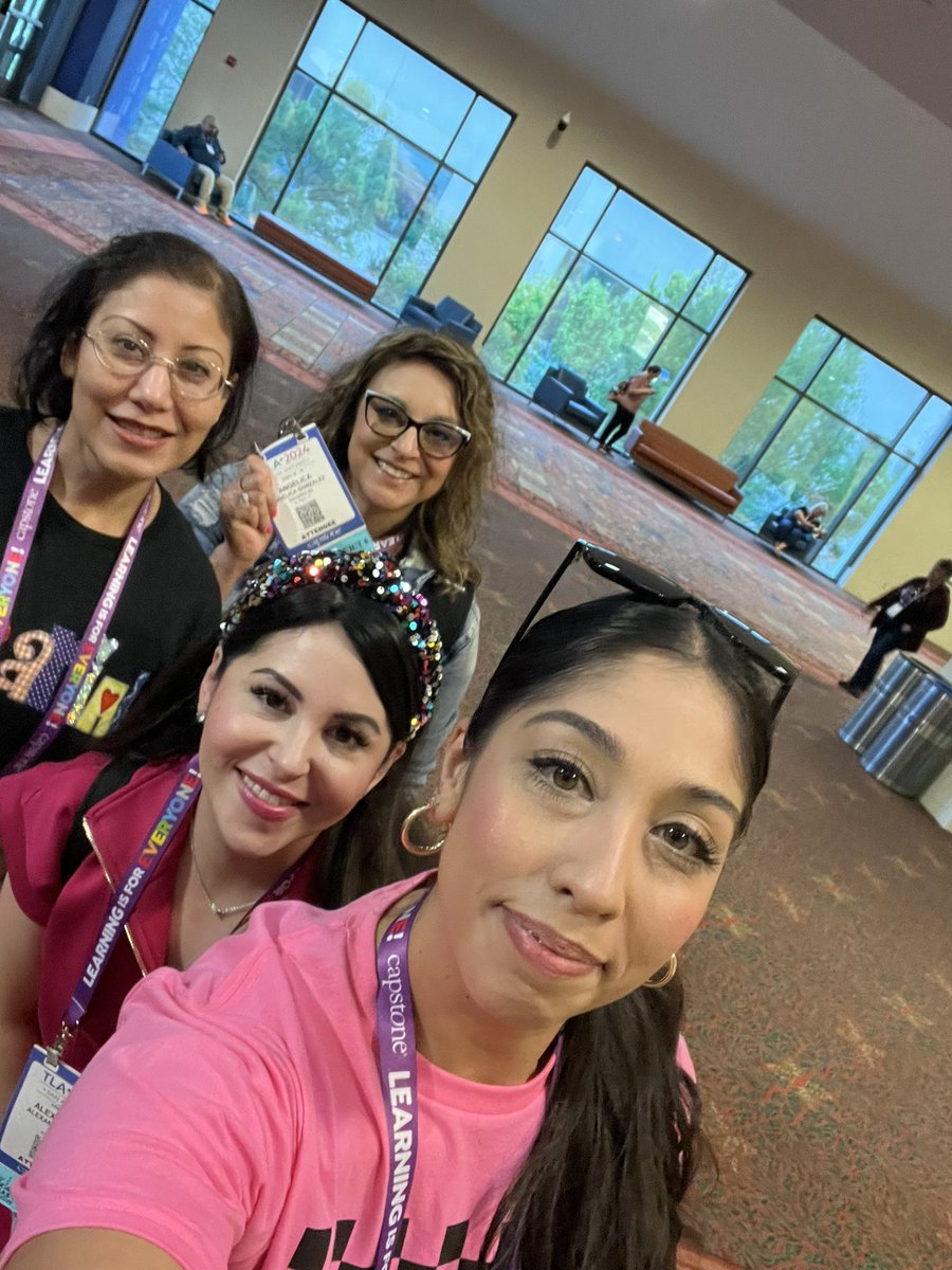 Day 2 of TLA full of collaboration, information &amp; inspiration with my librarian team! <a href="/EDAztecs_HS/">Patricia Pedroza</a> <a href="/EHS_LibrarianG/">Angie G</a> <a href="/AHash_AMS/">Alexa Hash</a> #SISDlibrarians #TeamSISD