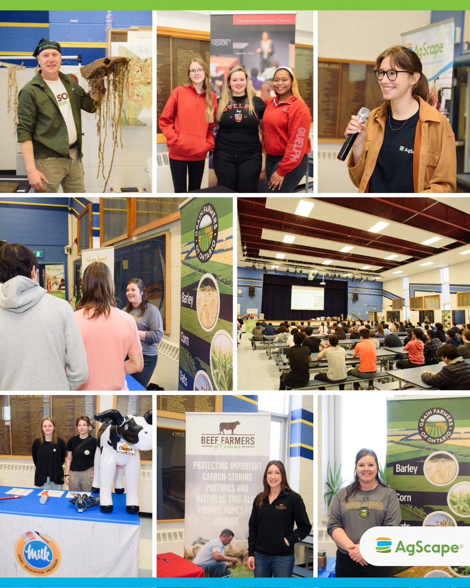 Last week, we had the pleasure of hosting a thinkAG Career Competition in partnership with William Lyon Mackenzie Collegiate Institute for over 300 students in Toronto. 1/4