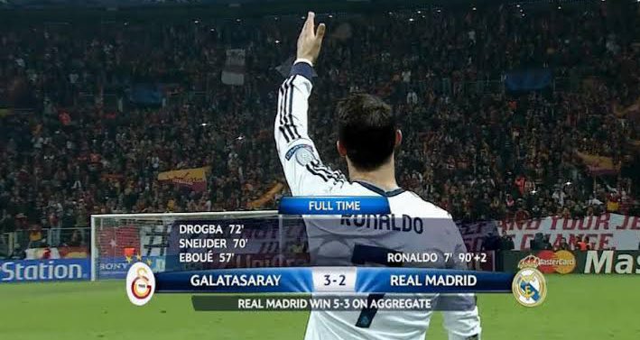 Emre Özcan: Real Madrid’in şampiyonlar liginde ilk yarıyı önde kapattığı son 57 maçta kaybettiği tek takım Galatasaray.