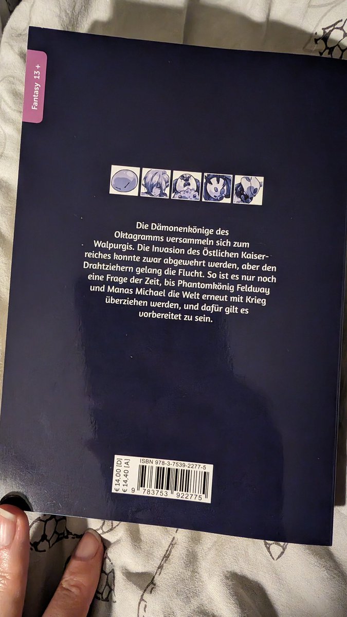 JannySparrow's tweet photo. #NovelYear24 07
Meine Wiedergeburt als Schleim in einer anderen Welt 18
Von: @altraverse_de
Der Band war um einiges besser als die Novel davor. Es werden Vorbereitungen für den großen Kampf getroffen.
War für ein absolut mieser Cliffhanger 😱🥲
#PartnerReading mit @IiraEllaos https://t.co/CBkxEEVWQw