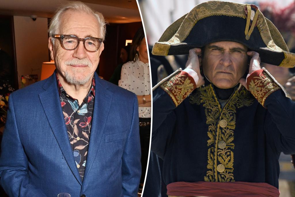 Brian Cox slams Joaquin Phoenix’s ‘truly terrible’ role in ‘Napoleon’: ‘I would have played it a lot better’ trib.al/VtZBDAf