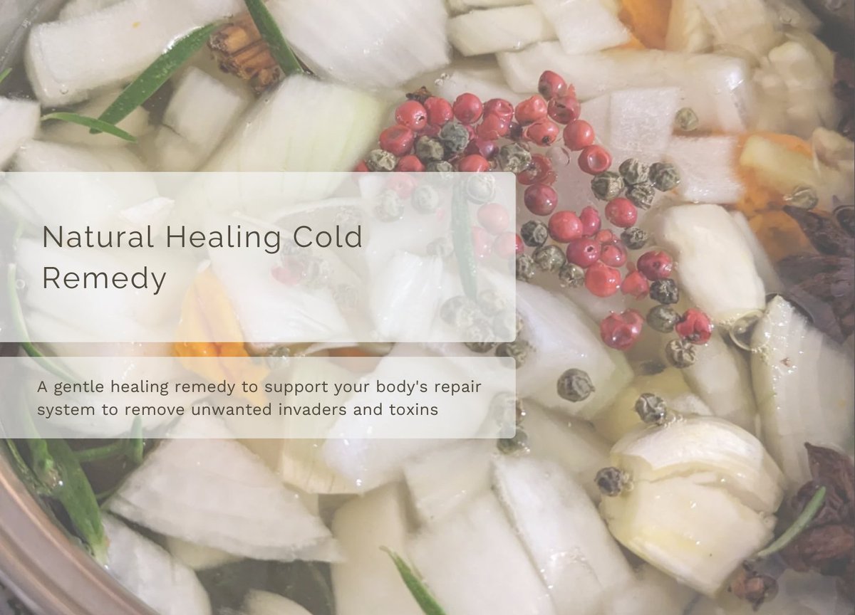 Natural Cold Remedy ... gently healing to help your body cleanse or a preventative measure to boost immunity. Join me on Substack - it's free with talented writers, poets, artists and a community of amazing people - just like you! #substack #recipe #colds suecartwright.substack.com/p/natural-heal…