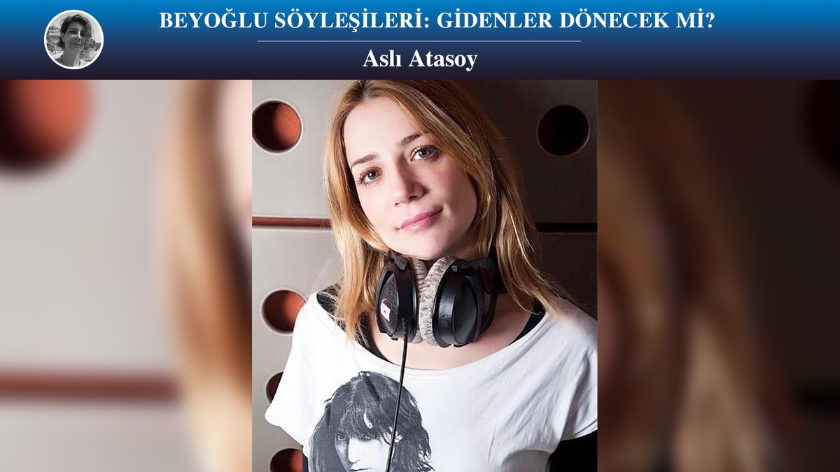 🚋 Beyoğlu söyleşileri: Gidenler dönecek mi? 📌Aylin Aslım: Olmayan bir kültürün hegemonyasını yaratamazsın ✍️Aslı Atasoy'un dosyası... t24.com.tr/yazarlar/asli-…