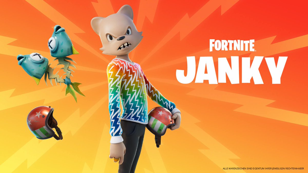 Janky will be back in the Item Shop tomorrow! The skin was last seen around 850 days ago 👀 (Thanks to @SushiHushiYT & @its_show_time5 for the info)