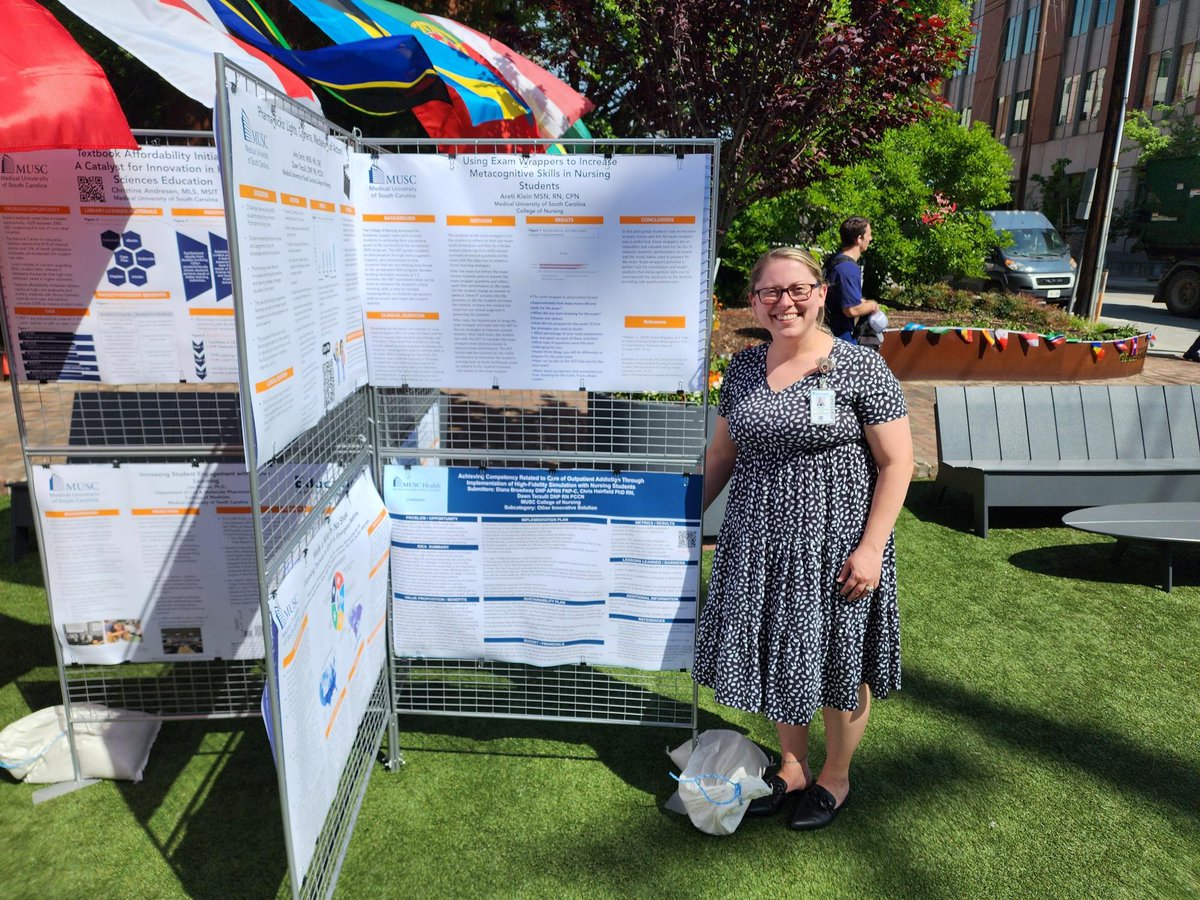 MUSCNursing's tweet photo. It’s Innovation Week at MUSC!
Each April during SC Innovation Awareness Month, MUSC hosts Innovation Week, a five-day celebration geared towards empowering the MUSC Enterprise to imagine creative solutions for a variety of healthcare challenges.
#muscnursing #CONStrong #IAM24 https://t.co/XJvmrWGL1d