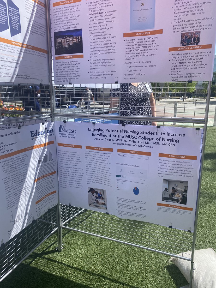 MUSCNursing's tweet photo. It’s Innovation Week at MUSC!
Each April during SC Innovation Awareness Month, MUSC hosts Innovation Week, a five-day celebration geared towards empowering the MUSC Enterprise to imagine creative solutions for a variety of healthcare challenges.
#muscnursing #CONStrong #IAM24 https://t.co/XJvmrWGL1d
