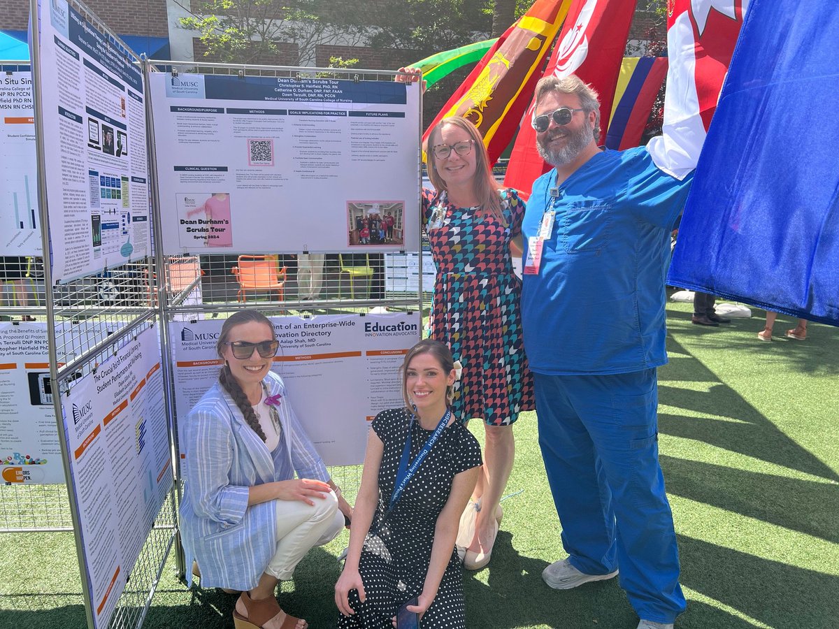 MUSCNursing's tweet photo. It’s Innovation Week at MUSC!
Each April during SC Innovation Awareness Month, MUSC hosts Innovation Week, a five-day celebration geared towards empowering the MUSC Enterprise to imagine creative solutions for a variety of healthcare challenges.
#muscnursing #CONStrong #IAM24 https://t.co/XJvmrWGL1d