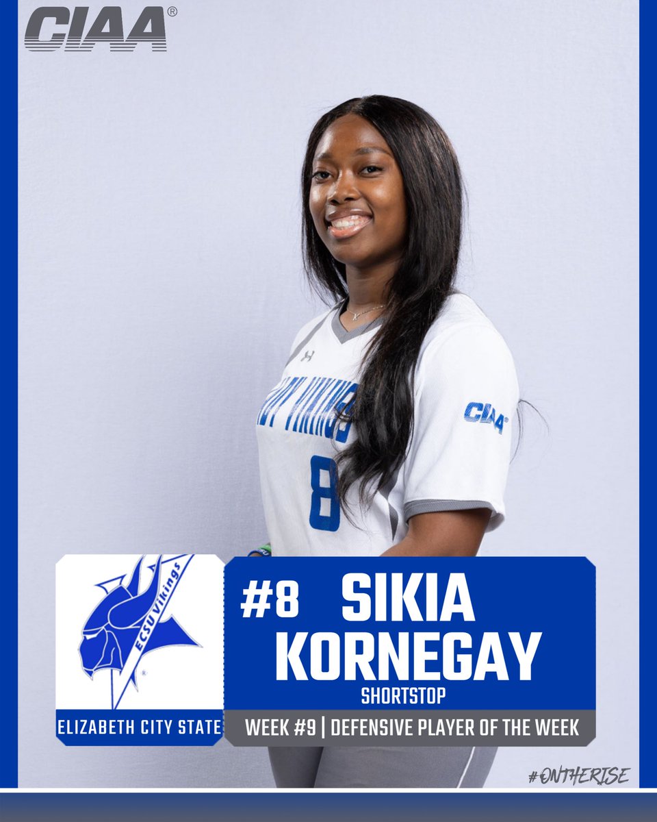 Congratulations to Sikia Kornegay on being named the week #9 Food Lion Defensive Player of the Week! #OnTheRise