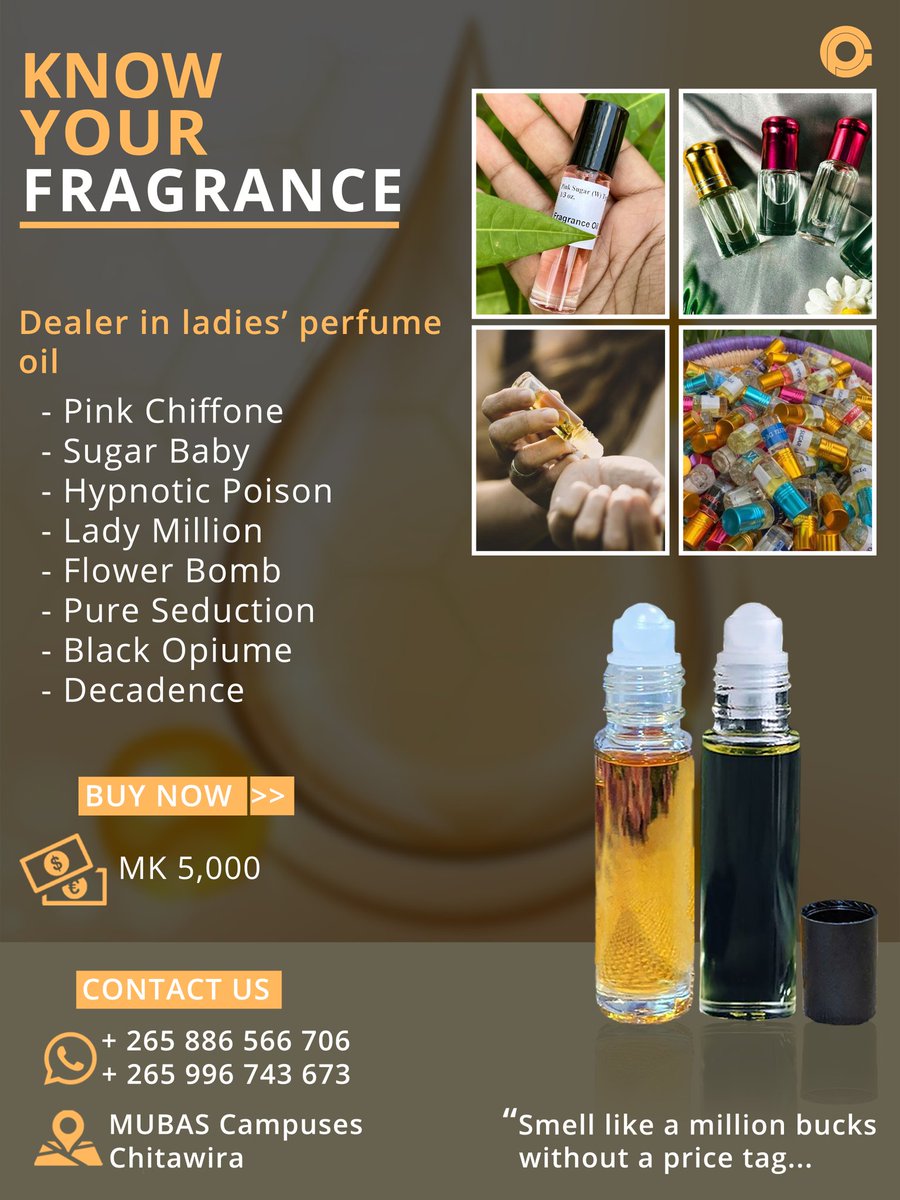 Smell good for less

#ladiesfragrance
#perfumeoil
#buynow