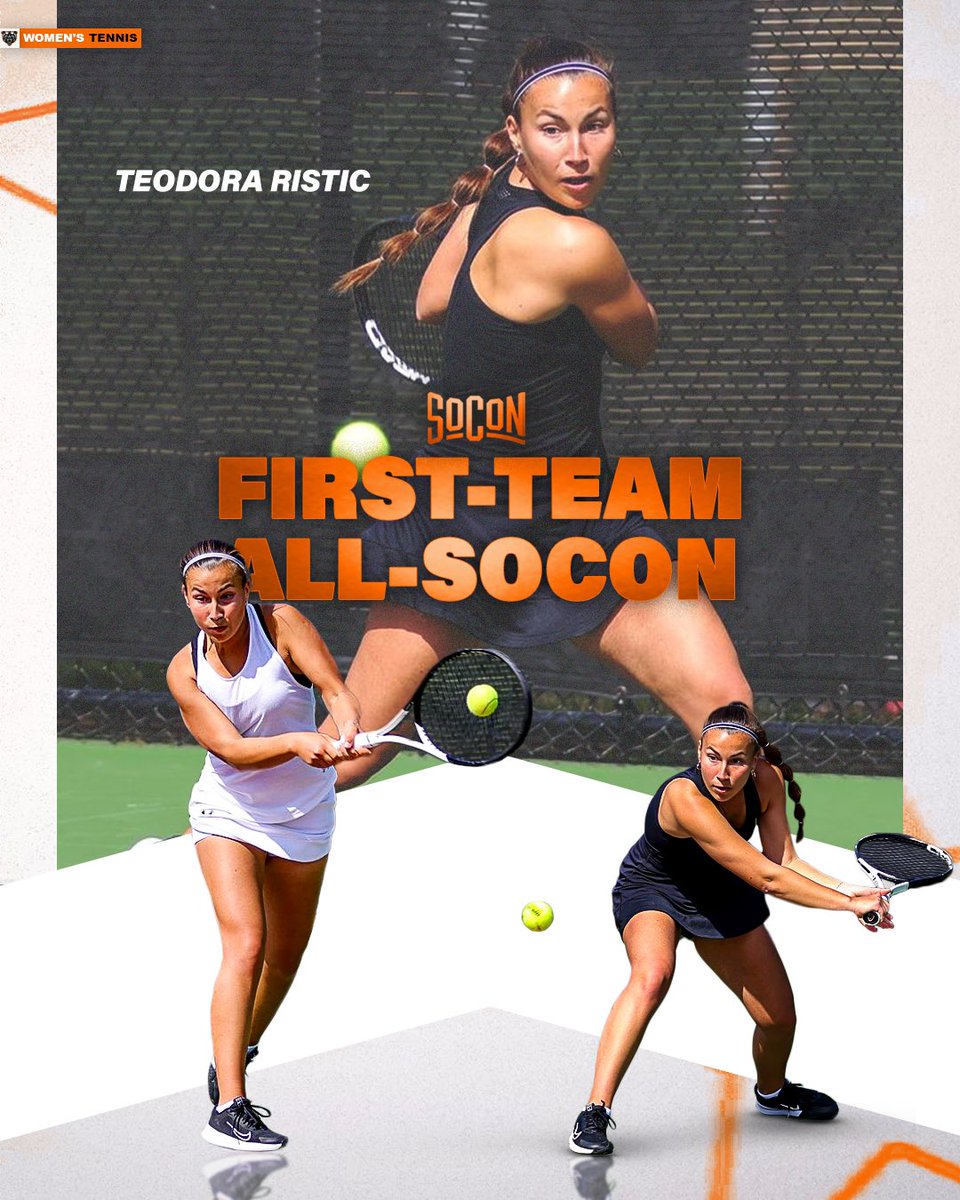 Congrats to Teodora Ristic on being named 𝗙𝗶𝗿𝘀𝘁 𝗧𝗲𝗮𝗺 𝗔𝗹𝗹-𝗦𝗼𝗖𝗼𝗻! 👏 📰: bit.ly/49J7cHH #RoarTogether | #GoBears