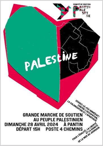 noussommespant1's tweet photo. Gaza, Pantin est avec toi ! 

Marche de soutien au peuple palestinien 🇵🇸

Le dimanche 28 avril à 15h

Départ de la poste des Quatre Chemins

#CessezLeFeu #StopGenocide https://t.co/7fwT8MNXB4