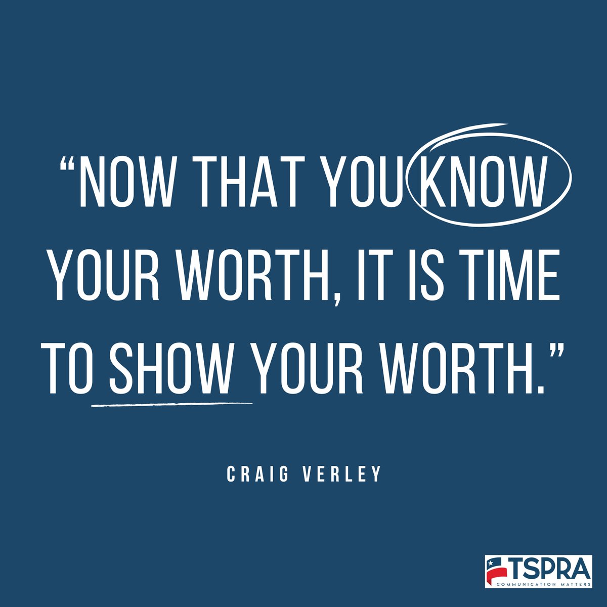 📧 Check your inbox today for the premiere of Craig's Corner, a new blog series brought to you by TSPRA! 🌟 Join us every other week as Craig Verley, an esteemed TSPRA member, shares his insights. 💡 This week, dive into his tips on showcasing your value during budget cycles.