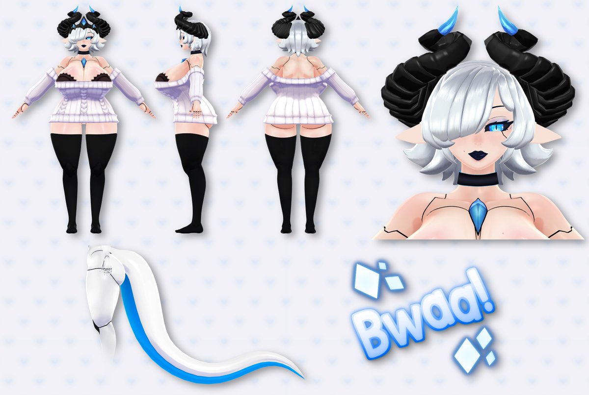 DerpyDroid's tweet photo. Updated 3D Model Refs!

Edites by The Amazing Puppy: @GardenOfG0d https://t.co/A0MpFViSFk