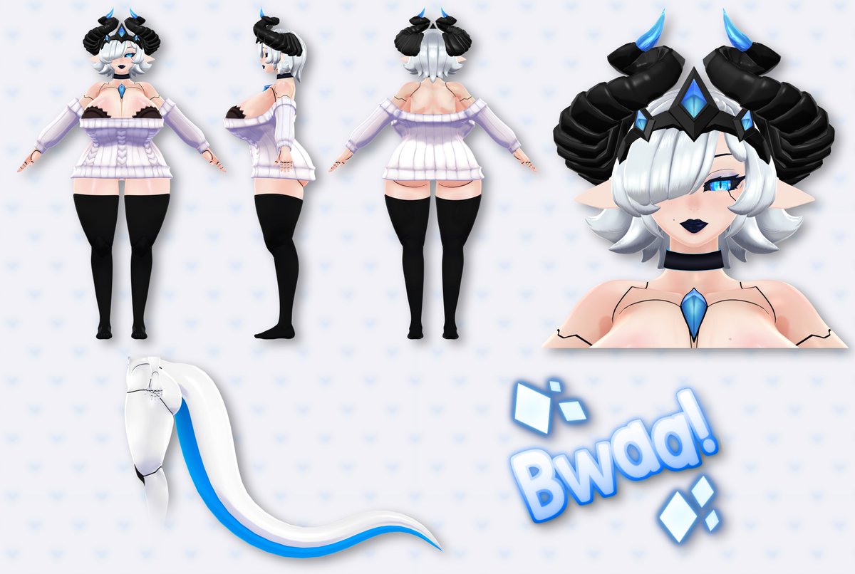 DerpyDroid's tweet photo. Updated 3D Model Refs!

Edites by The Amazing Puppy: @GardenOfG0d https://t.co/A0MpFViSFk