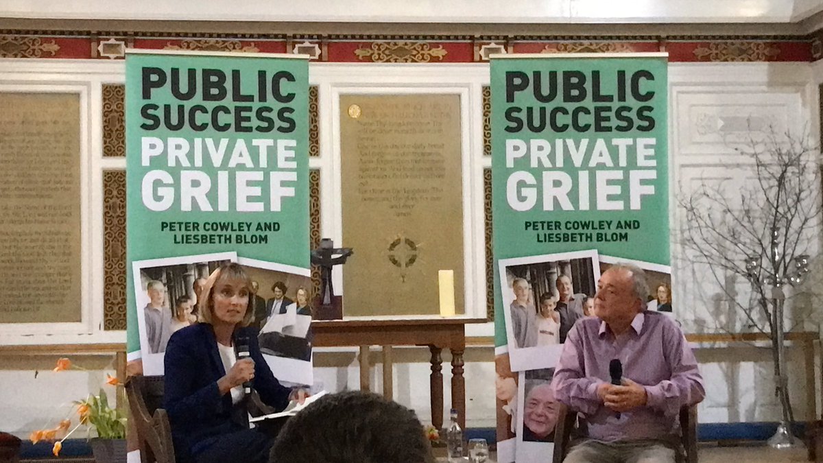 An emotional and thought provoking book launch of @plcowley Peter’s book Public Success - Private Grief. Do read the intro and order on Amazon 👏🏼😢 Finding out more about my friend and inspiring mentor from reading his book. lnkd.in/e2GWRRS8