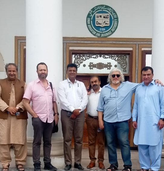 World Bank Mission Team Mr Olivier Durand Agriculture Specialist Mr Riaz Khan Mr Babar WB Consultant's Mr Ghulam Mustafa Ujjan GMT SIDA Dr Liaquat Bhutto PD SWAT Agriculture After Meeting on SRMP SWAT.