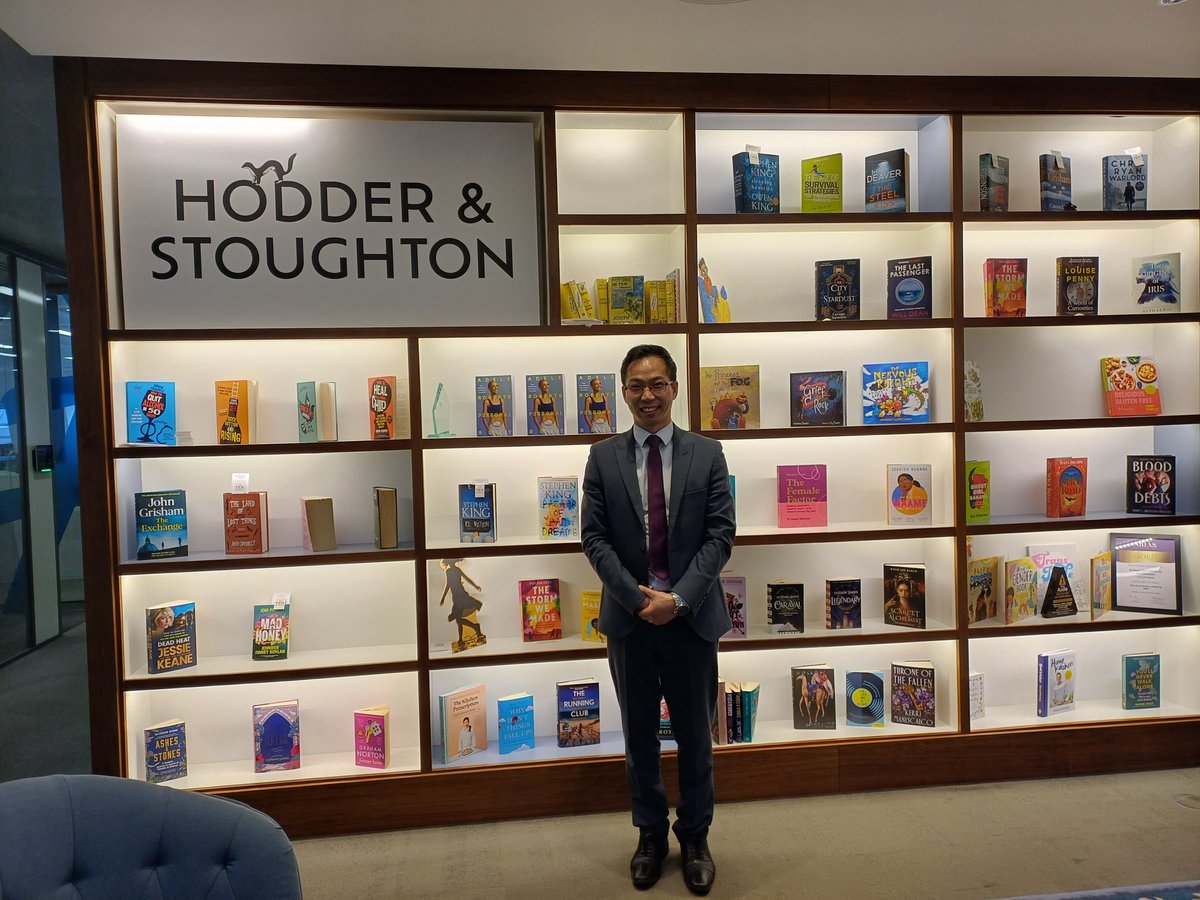 A wonderful event at London Presbyterian Church. Also had the privilege of visiting one of the oldest book publishing companies in the UK & the world, #Hodder & Stoughton. Founded in 1868, have published many wellknown books could almost smell the fragrance of old books & history