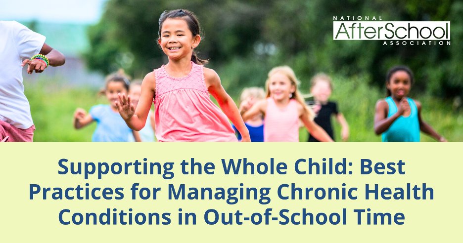 'Proactively managing chronic health conditions in out-of-school time (OST) is not only about safety, it also provides opportunities for youth to build skills and habits for lifelong health.' More via @NatlAfterSchool: naaweb.org/news/669684.
