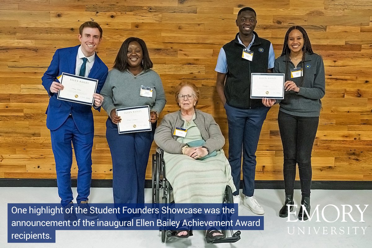 Talented Emory students have been making waves in the business world. @EmoryHatchery recently held a celebration to honor these student founders and their groundbreaking ventures. links.emory.edu/V5