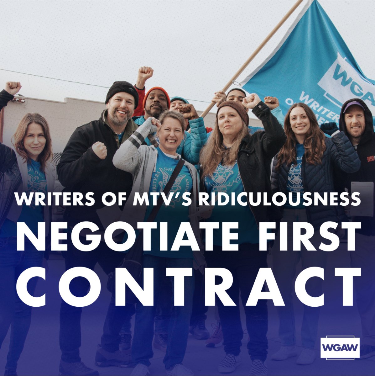 HUGE NEWS: The Writers Guild just won our biggest victory since the strike. We flipped a non-union “unscripted” show. Starting today, all of the writers on Ridiculousness will have WGA coverage, health care, and residuals. Let me explain how we did it, and why it's a big deal.🧵