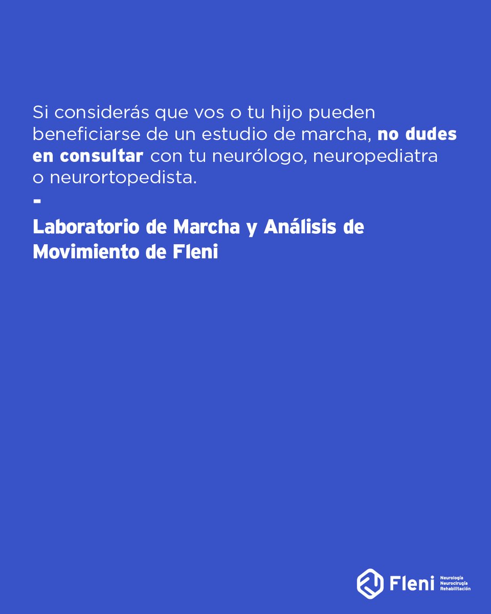 FleniOficial's tweet photo. 🏃♀️El estudio de marcha suele ser recomendado por neurólogos, neuropediatras y neurortopedistas para pacientes con alteraciones en la marcha.

🔬Este análisis se lleva a cabo en el Laboratorio de Marcha y Análisis de Movimiento de Fleni Escobar.

👉Leé más en este post. https://t.co/wssxcCgAVJ
