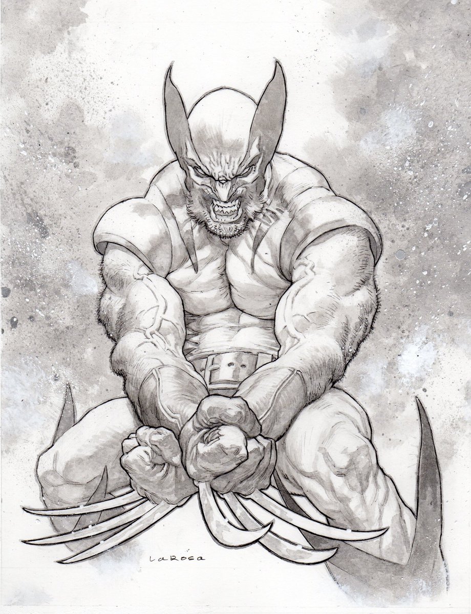 Wolverine (ink wash)