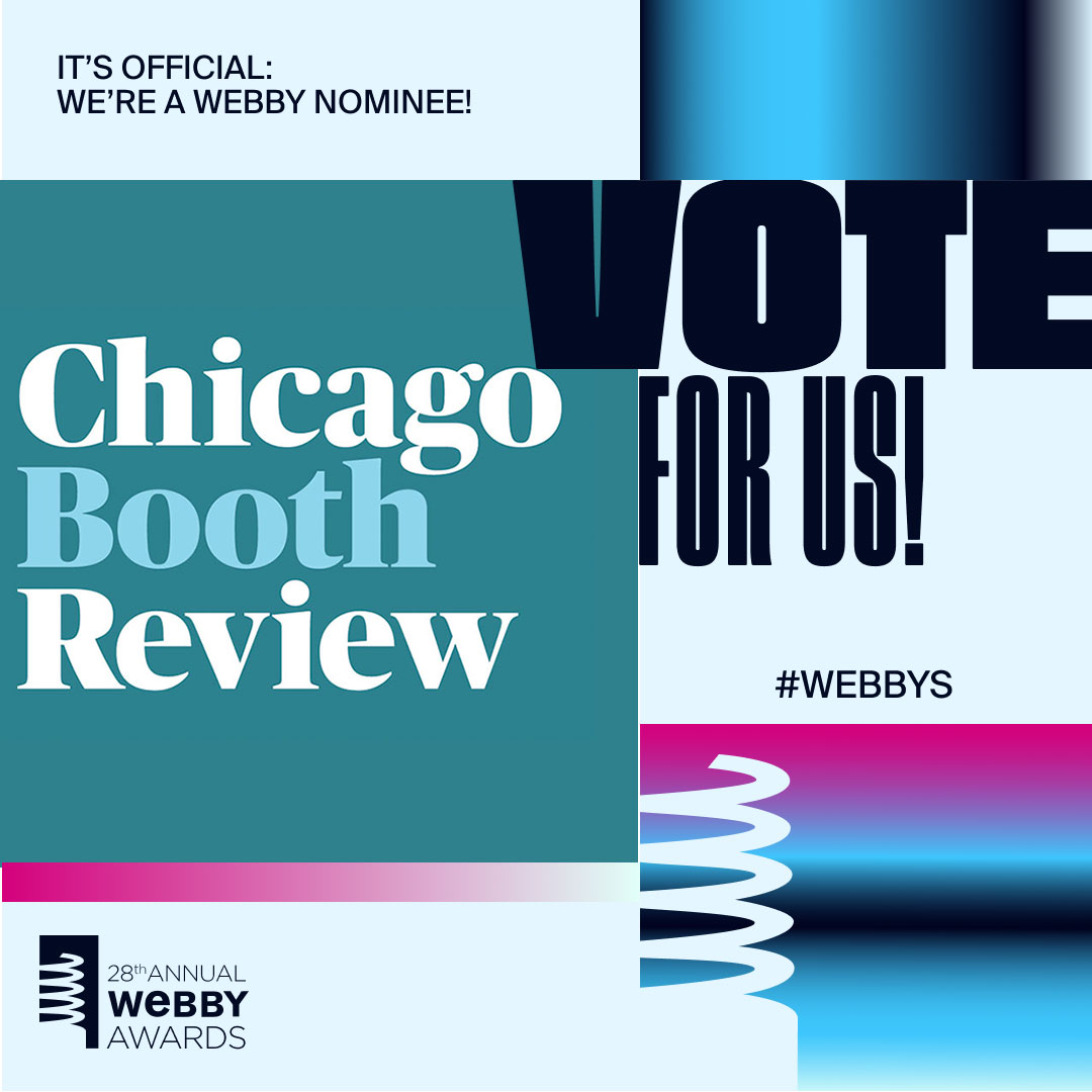 chicagoboothrev's tweet photo. Don’t forget to vote for CBR! We're nominated for @TheWebbyAwards for Best Business Video. Vote for the Webby People’s Voice award by tomorrow (April 18):

https://t.co/zN24Z9D2VF https://t.co/Or6BnE6ffh