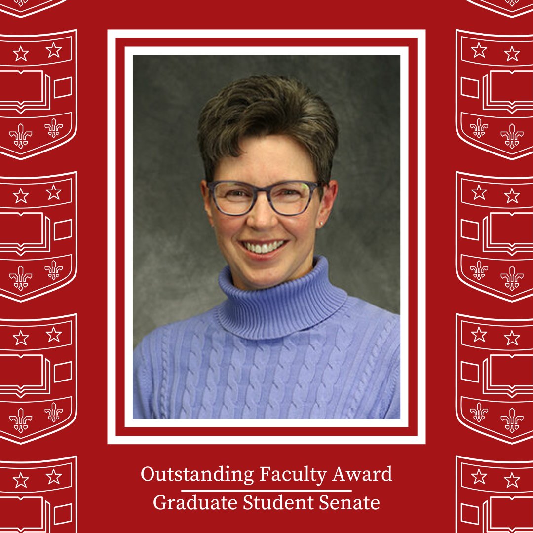 Congrats to Dr. Catherine Lang on receiving an Outstanding Faculty Award from @GSSwustl!🎊 Outstanding faculty members are selected based on evidence of exceptional contributions to graduate students’ quality of life and scholarly development. #mentorship #physicaltherapy