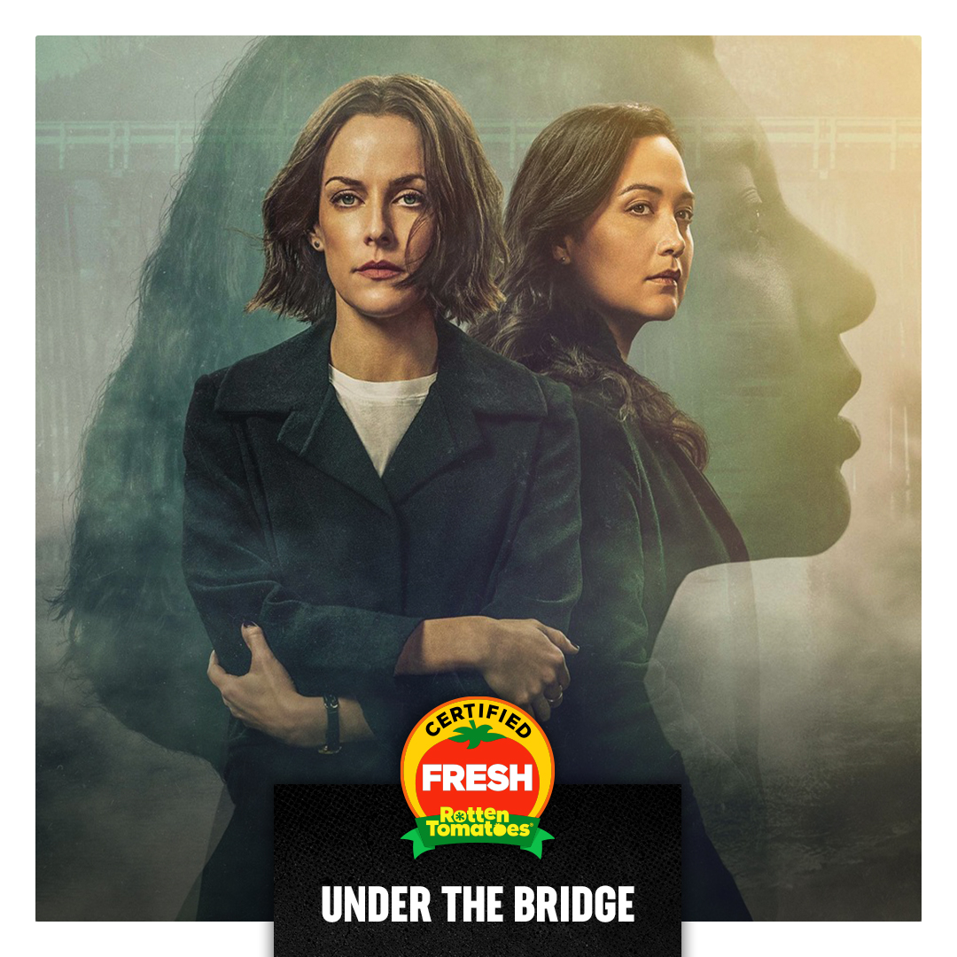 #UndertheBridge is officially Certified Fresh at 83% on the Tomatometer, with 23 reviews: rottentomatoes.com/tv/under_the_b…