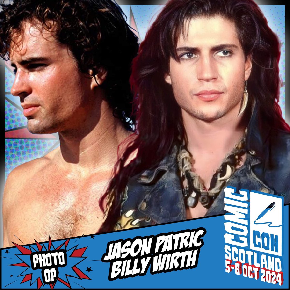 LOST BOYS DUO PHOTO Comic Con Scotland presents a duo photograph opportunity with Jason and Billy! Tickets: comicconventionscotland.co.uk