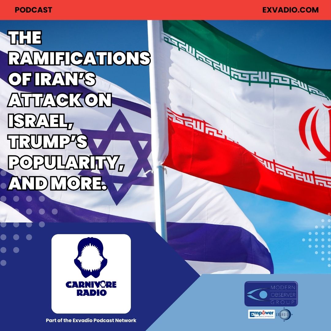 The ramifications of Iran’s attack on Israel, Trump’s popularity, and more.
spreaker.com/episode/episod…

#newspodcast #news #usa #media #politics #follow #america #business #world #podcastseries #podcastcommunity #podcastlife #spotify #apple #iheartradio #audible #amazonmusic