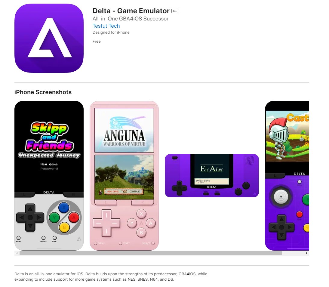 SpawnWaveMedia's tweet photo. Apple officially opening up to legitimate emulators on the App store is a pretty big win for emulation https://t.co/k3fcUvoNeO