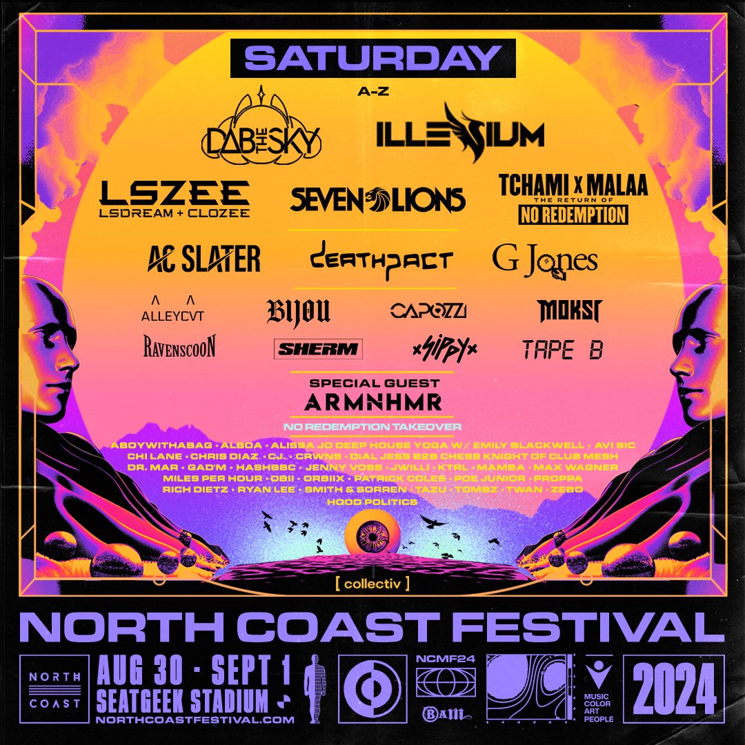 North Coast Music Festival lineup