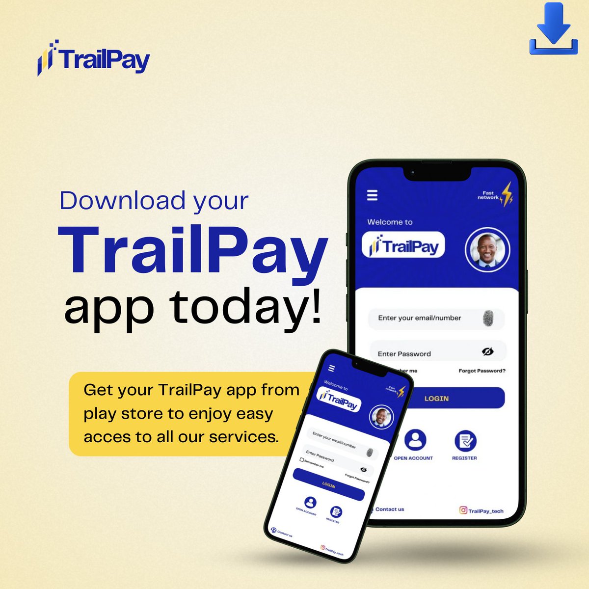Last year, I signed up for a graphic design course at @hertechtrail to explore more skills in this field. Thank you to my coaches, @egbokavictory_ and @theestherakodu for helping me become a better designer. Here's my capstone project for Trailpay. A short thread🧵