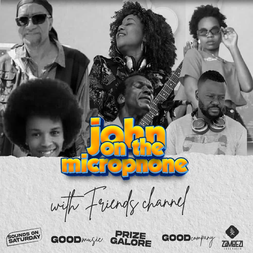 Check out <a href="/john_microphone/">John On The Microphone</a> "The Boss" Matinde &amp; Friends this Saturday on <a href="/classic263/">Classic263</a> and streaming on #ZambeziSoulRadio #LetTheMusicFlow <a href="/GITARADIO/">George Munetsi (GITA)</a> <a href="/KingJayZim/">King Jay🇿🇼</a> <a href="/mapurisana/">Terry Mapurisana</a> <a href="/reedivah/">Reedivah Da Queen</a> #SoundsonSaturday #SOS