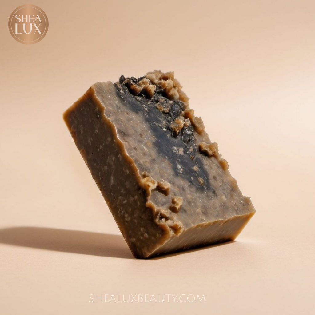 Our 100% Vegan Organic black soap is a luxury treat for your skin . Sourced locally here in Nigeria! 🇳🇬