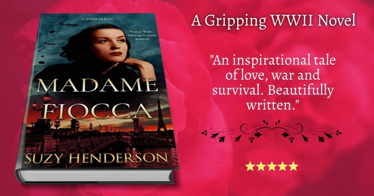 She risked everything for her country. Now, she's fighting for her life. A gripping #WW2 tale of love and espionage in Occupied France, based on true events. 'I thoroughly recommend this captivating read' 5-Stars Mybook.to/MadameFiocca #spy #booklovers #histfic #KU