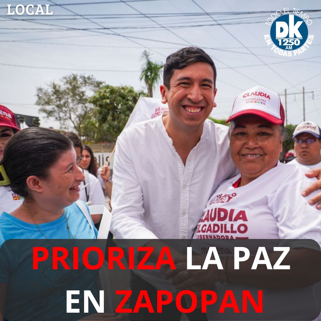 #Local 📌 @pkumamoto prioriza la paz en @ZapopanGob. ✍️ @phonzeka 📄 dk1250.mx/2024/04/17/ped…