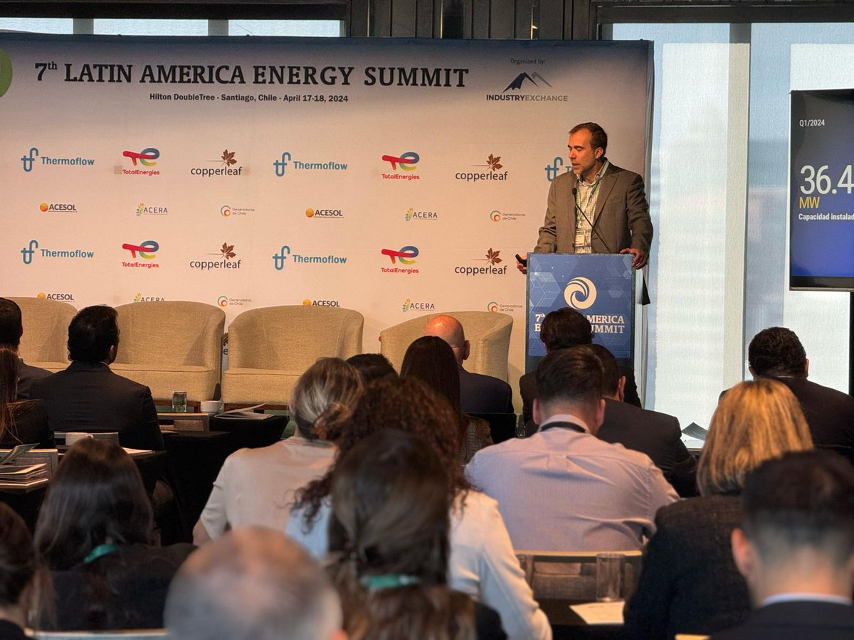 📆Hoy nuestro Vicepresidente, Matías Steinacker, dio las palabras inaugurales en la séptima versión del Latin America Energy Summit, organizado por Industry Exchange. #PorUnChileRenovable #Descarbonización #TransiciónEnergética #EnergíaRenovable #7thLatinAmericaEnergySummit