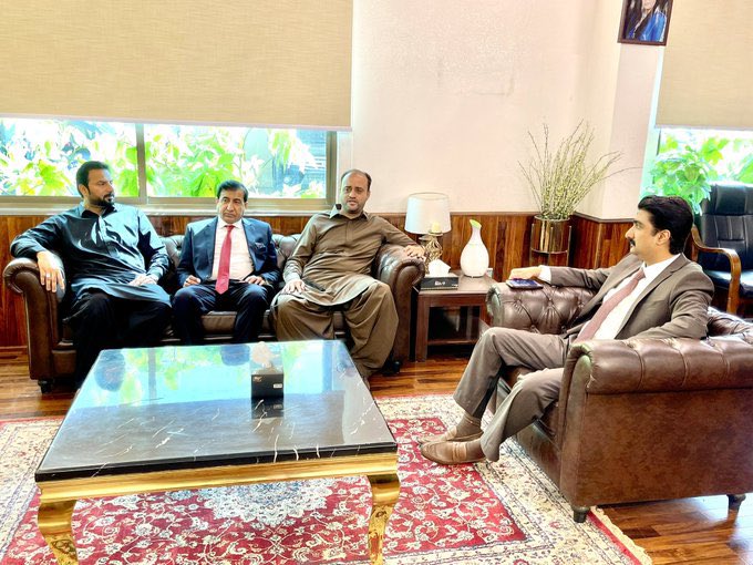 Deputy mayor karachi @SalmanAMurad in meeting with Minister culture,tourism & antiquities Sindh @SyZulfiqarShah sahab Regarding malir issues