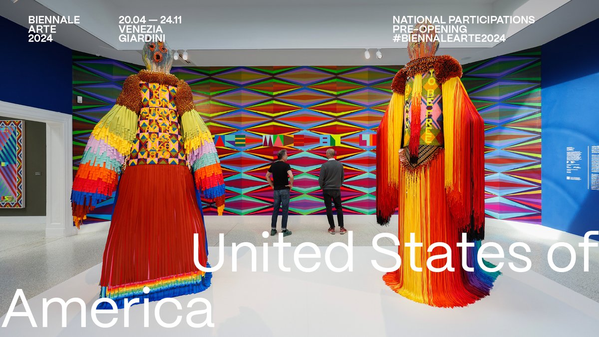 la_Biennale's tweet image. #BiennaleArte2024 | #PreOpening National Participations
18.04, 11:15
UNITED STATES OF AMERICA
JEFFREY GIBSON: THE SPACE IN WHICH TO PLACE ME
Giardini

-2 days to #ForeignersEverywhere
Find out more and buy your ticket → bit.ly/Biennale_Arte2…