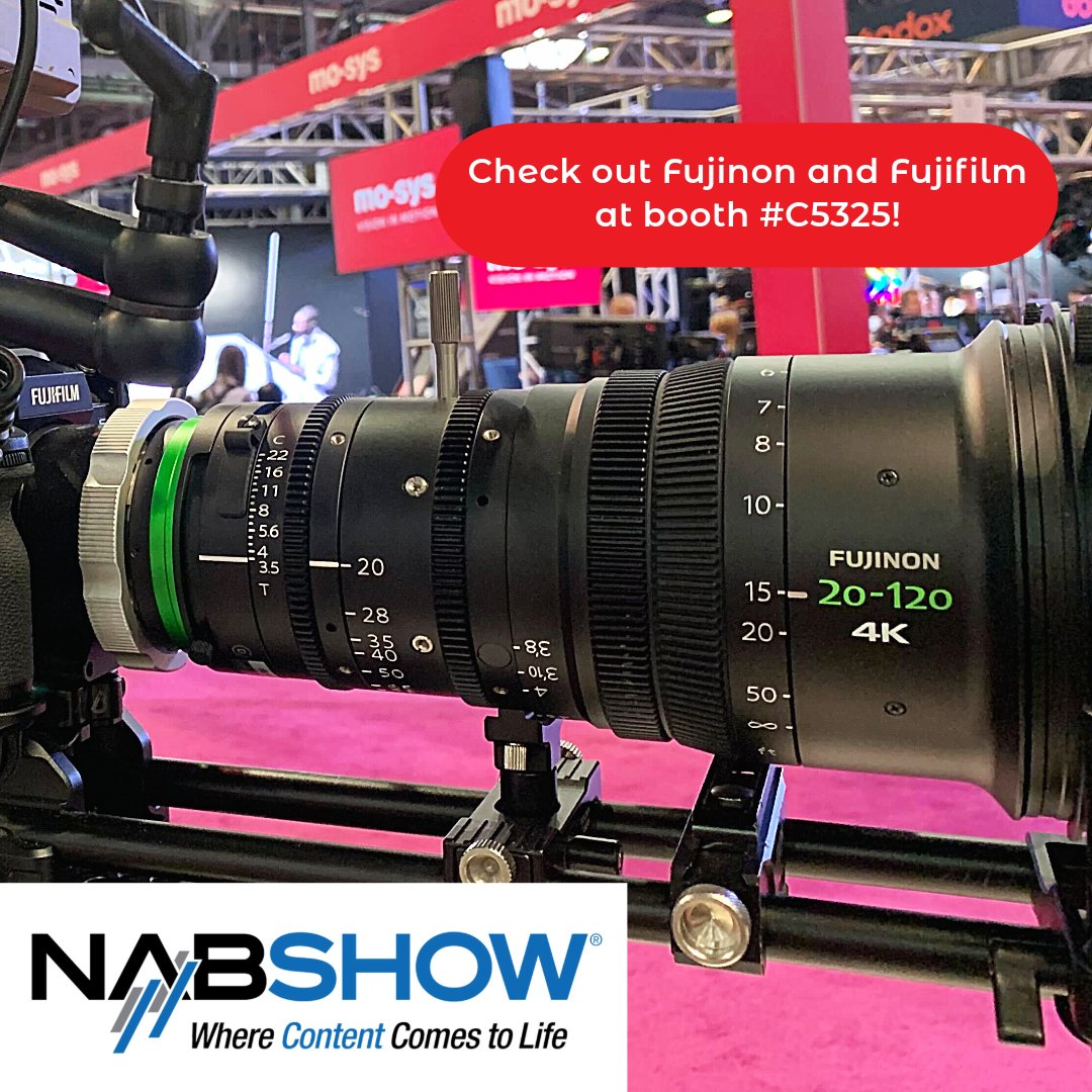 Have you paid a visit to @FujinonLenses and @FujifilmUS's booth?

#1SourceVideo #distribution #RedefiningDistribution #filmmaking #recording #footage #videoproduction #liveproduction #NAB #NAB2024 #LasVegas #Fujifilm #Fujinon #filmcameras #cameralenses