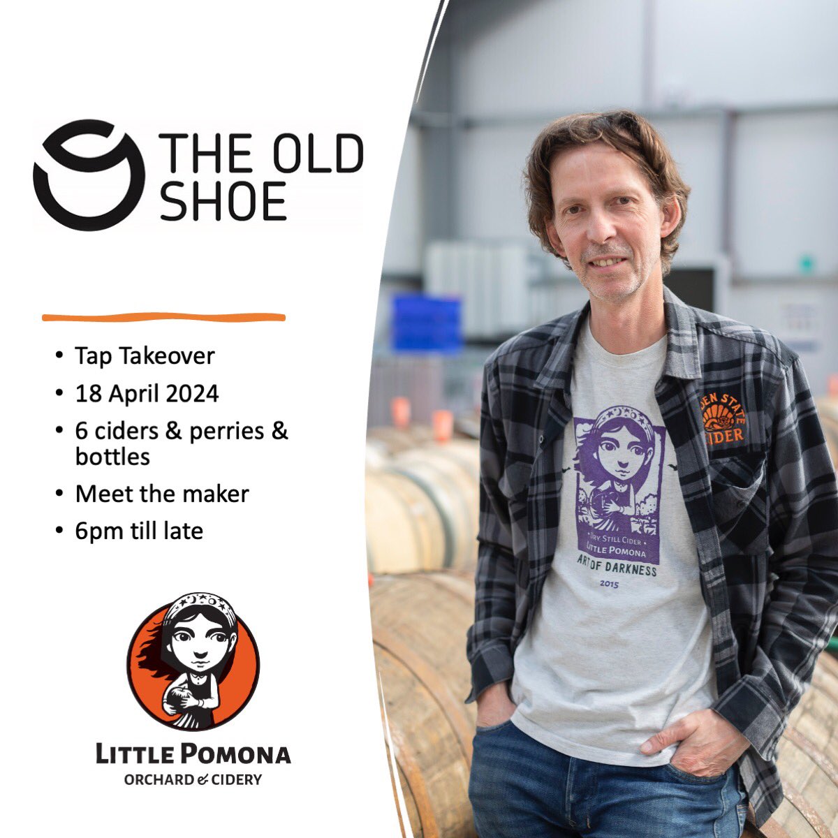📣 Calling all our friends in #Sheffield - do come and join <a href="/PomeFruits/">Mr Quince</a> at <a href="/theoldshoebar/">theoldshoebar</a> tomorrow, Thursday, from 6pm
🎉Not 1 or 2 but 6 different kegs!
🌳Barrel maturation, our first sweet keg - &amp; it’s still! 
🍎If you haven’t tried our ciders or perries yet, now’s the time 👍