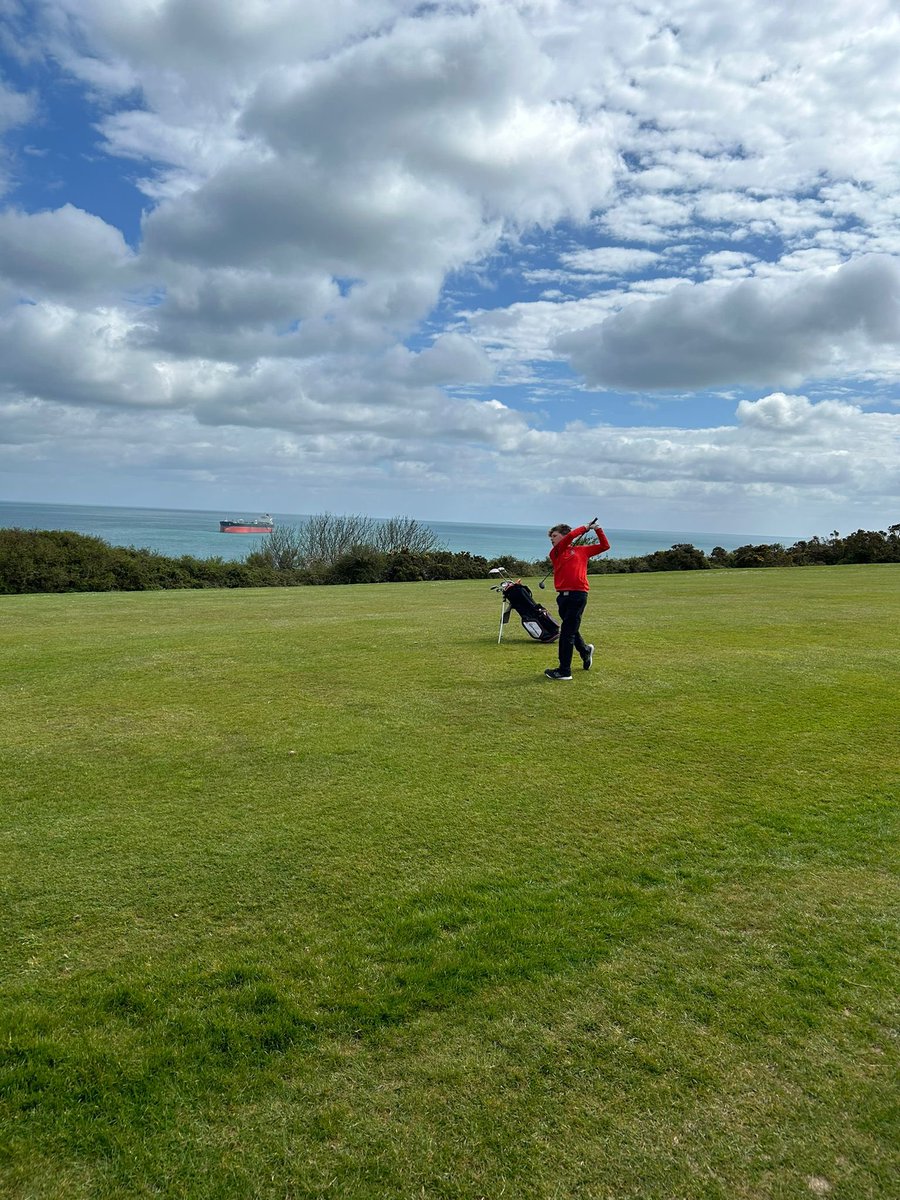 Luca represented <a href="/PenriceAcademy/">Penrice Academy</a> for the first time today at #FalmouthGolfClub He was disappointed with his place of 24th out of 74, I personally think it’s a great start and we are super proud 🤩 ⛳️ 🏌🏽 💨