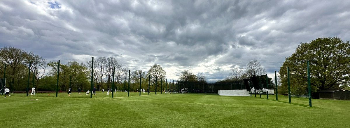 This has been a huge effort from <a href="/kemmo81/">Mike Kemmett ⛳🏌🏻‍♂️🏏🏉</a> and his team to have our grounds looking anything like this given the recent weather. A fabulous job everyone and we can now look forward to starting the summer term fully even if it may not quite feel like it yet! <a href="/habsboys/">Haberdashers' Boys' School</a> 🙏😀🥶☔️