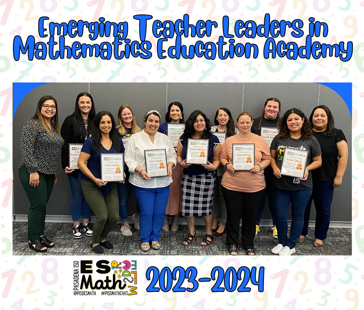 🥳🤓 Last night was our final meeting of our Emerging Teacher Leaders! They presented their final projects! There were a lot of lessons learned, new understandings, professional growth, and eye-opening experiences shared. Way to go #PISDETL members! #PISDMathChat