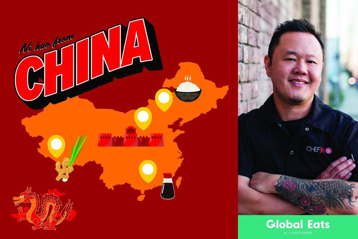Excitement is building as @portageschools prepares to welcome @jettila for a Global Eats cooking demonstration! Chef Jet will meet with middle school students and demonstrate recipes from the China stop. bit.ly/3vW9GVf #ServingUpHappyandHealthly @wwmtnews