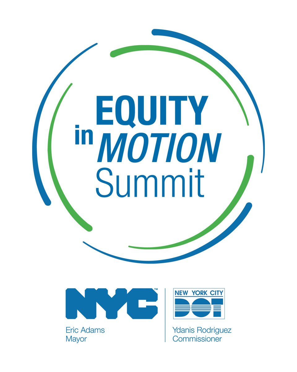 NYC_DOT's tweet photo. How do we ensure cities are planned with equity in mind?

This Friday, April 19th, we're hosting our Equity in Motion Summit, where transportation professionals will convene to exchange insights and ideas.

Tune in here at 9AM for the Opening Plenary. #EquityInMotion https://t.co/OQ9b2hUC3X