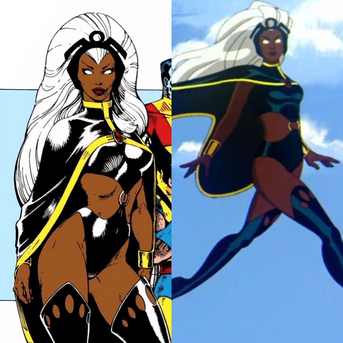 I’m surprised the show gave Storm her classic and best X-Men outfit