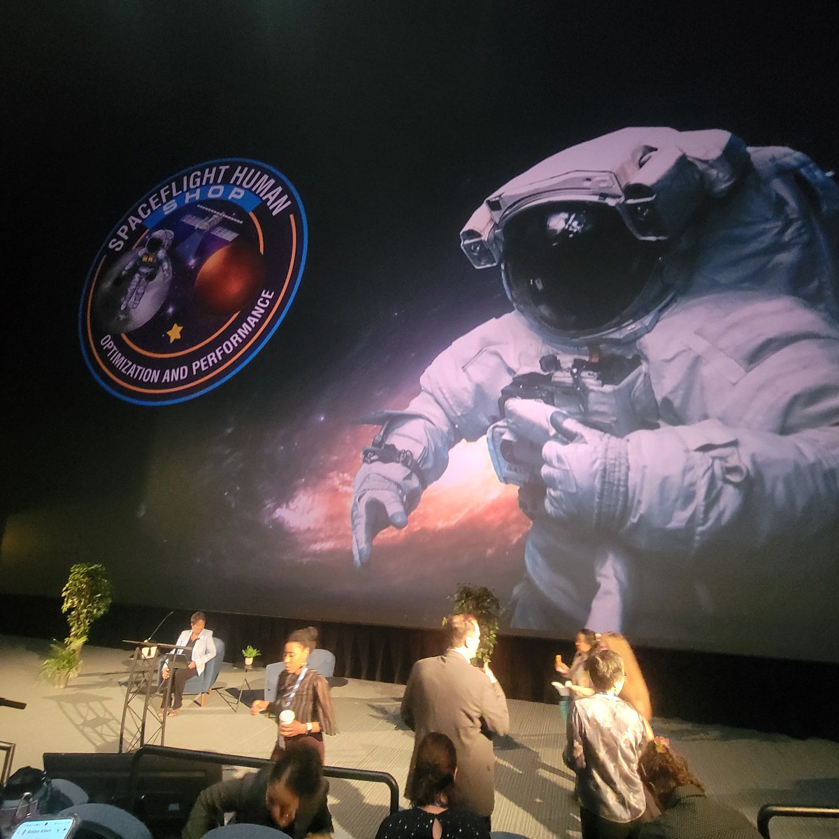 LayciJ's tweet photo. Great first day of the Spaceflight Human Optimization &amp; Performance Summit! @CoreyTwine https://t.co/Xw8wwocMfM